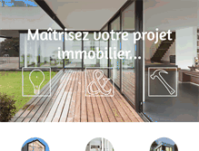 Tablet Screenshot of conceptionconstruction.fr